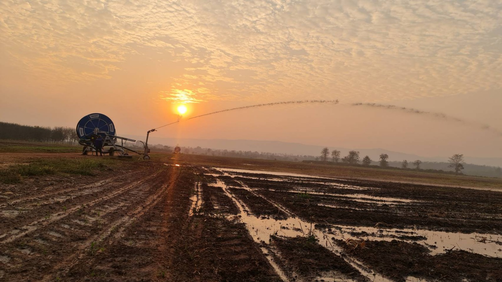 Quản lý và kiểm soát không khí trong hệ thống tưới cuộn ống