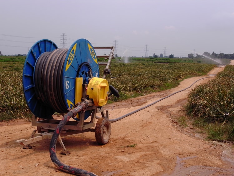 Tưới nhỏ giọt hiệu quả trên các cánh đồng dốc